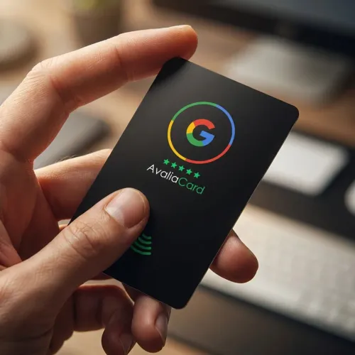 AvaliaCard | Cartão Inteligente para Avaliações no Google