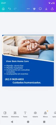 Cuidadora de idosos ,e pessoas adultas enfermas.