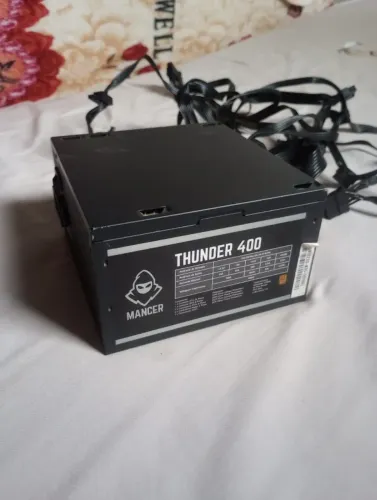 Fonte 400 w 80 plus PFC ativo 