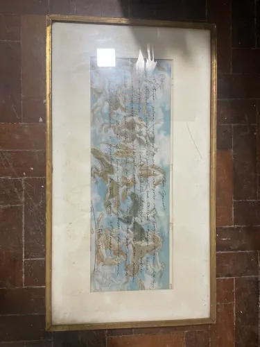 Quadro de parede de vidro
