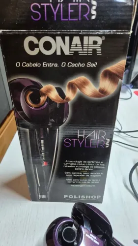 Modelador de cachos Hair Styler Conair Polishop automático 