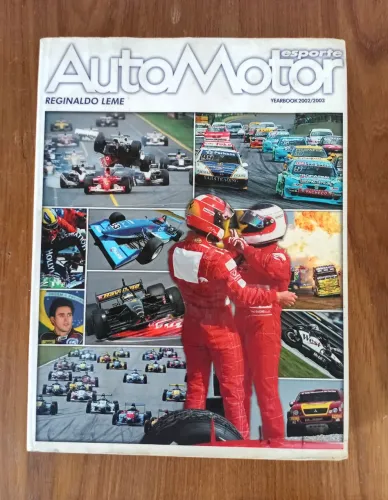 LIVRO AUTOMOTOR ESPORTE YEARBOOK 2002/2003 - REGINALDO LEME