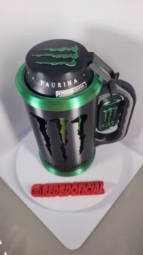 Kit Monster Preto/Verde