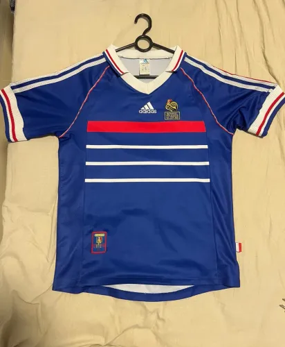 Camisa da França 1998 (tamanho P)