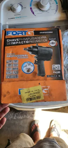 Parafusadeira de impacto pneumatica