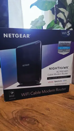 Modem e Roteador NetGear NighThawk AC1900 WiFi 5