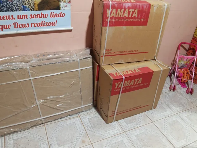 Máquina de Costura Industrial Reta Eletrônica Yamata FY870 - Nova