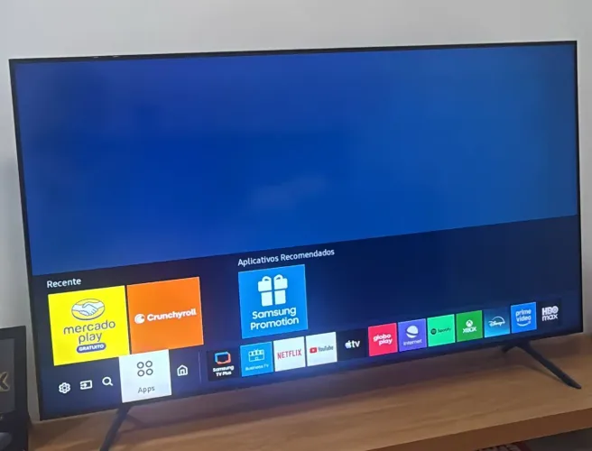 Smart TV 4K  Samsung 55 polegadas 