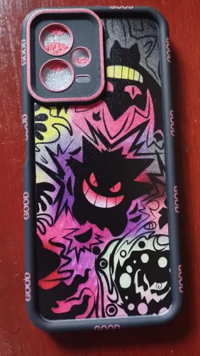 Capinha p/ Xiaomi Redmi Note 12 5G Gengar Pokémon