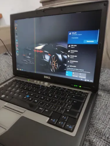 Notebook Dell core 2 duos t7500 2.0 Ghz 15" 4GB 320GB wi-fi carregador