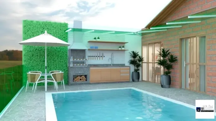Casa de campo 59 m² com 2 dormitórios 1 suíte - Mairinque/SP