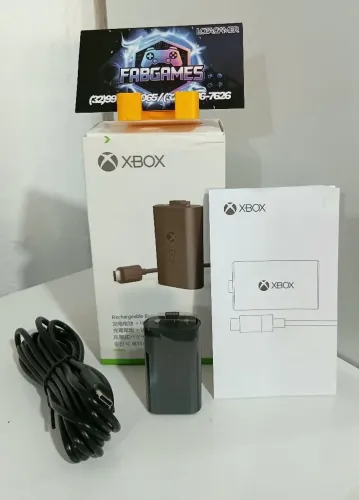 Bateria Xbox one original recarregável. NOVA. Aqui na LOJA FABGAMES