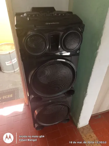 Caixa amplificada gradiente 