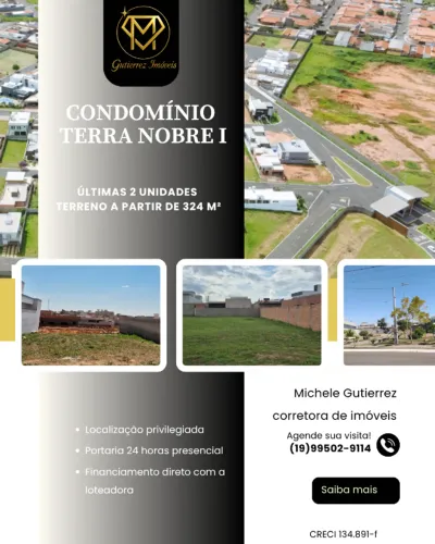 Terreno condomínio em Araras-SP