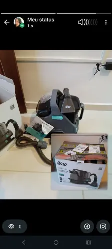 Extratora e higienizadora portátil WAP sport cleaner