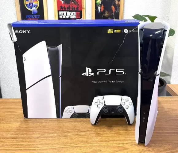 PS5 SLIM MIDIA DIGITAL 1 TB - PEGO PS4