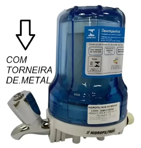 Filtro Água Bebedouro Purificador Carvão Torneira Completo
