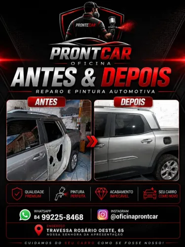 Serviços lanternagem e pintura automotiva