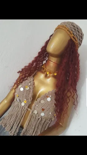 Conjunto de crochê chama no zap *19