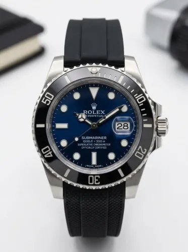 Relógio Rolex Submariner Date Black & Blue automático mec chinês maravilhoso