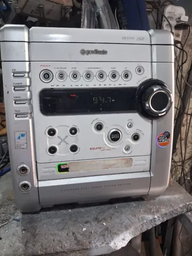 Mini system gradiente antigo
