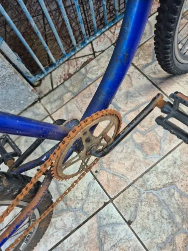 Bicicleta aro 26 com garupa