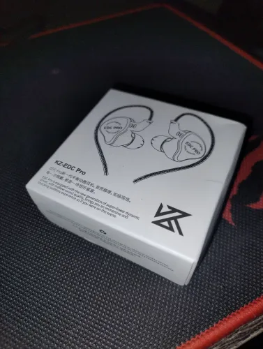 Fone de ouvido hifi KZ EDC PRO + Estojo