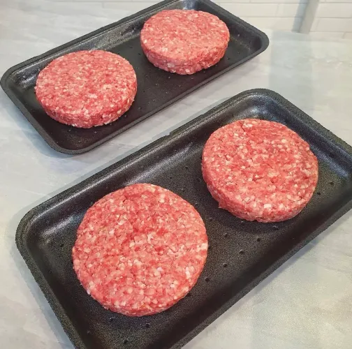 Carne para hambúrguer artesanal