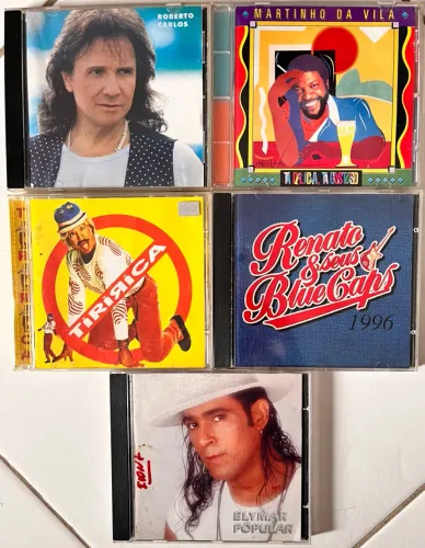 Combo com 5 CDs originais