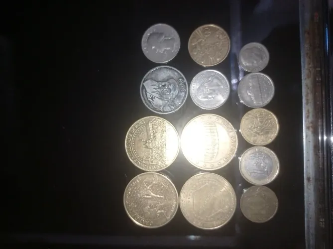 Moedas antigas 