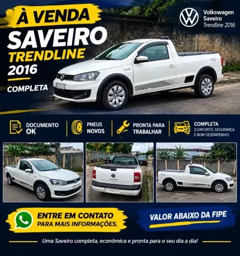 Volkswagen Saveiro Trendline 1.6 T.flex 8V 2016