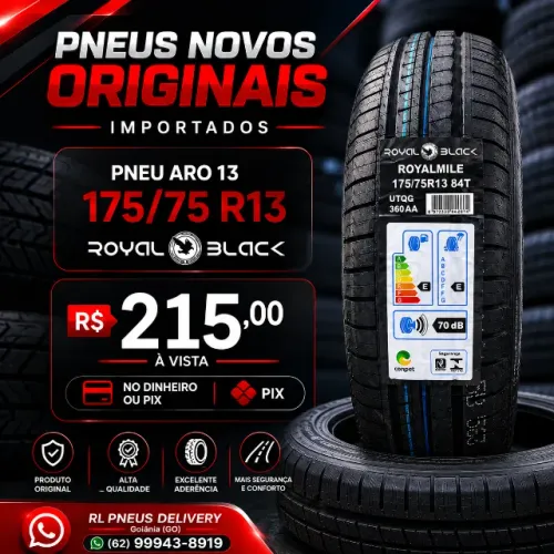 Pneu ROYAL BLACK 175/75R13