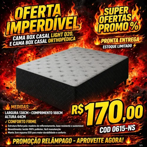 Cama Box Casal D20