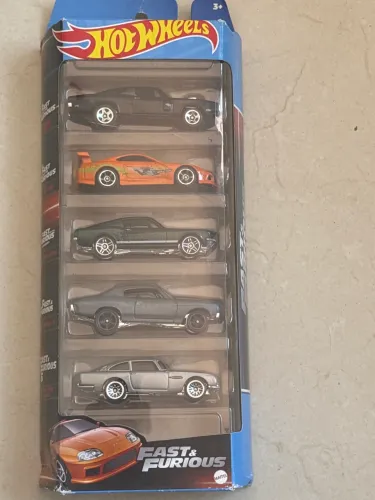 HotWheels Pack5 Velozes e Furiosos 1/64