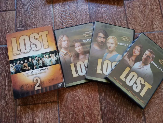 DVDs Série LOST. 2 Temporada, completo e original