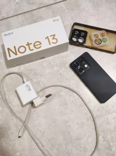 Redmi Note 13 Pro 5G (256GB / 8GB RAM) - Snapdragon + Carregador 67W (Completo na Caixa)