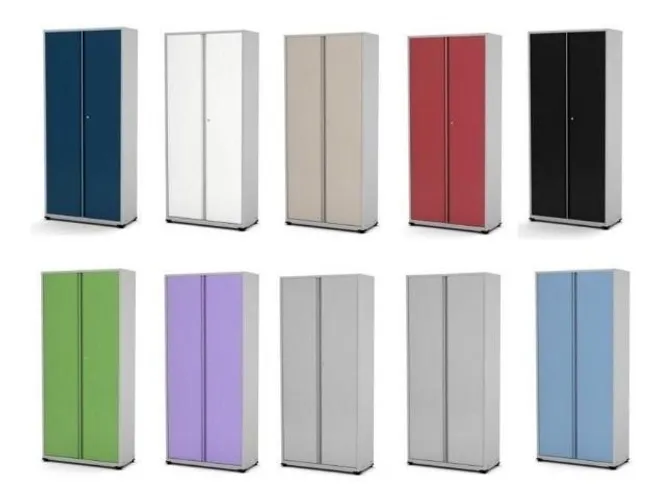 Armário alto 2 portas de aço- várias opções de cores e tamanhos