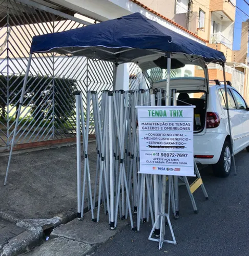 Trix - Conserto de Tendas Articuladas e Ombrelones. Peças para tendas.
