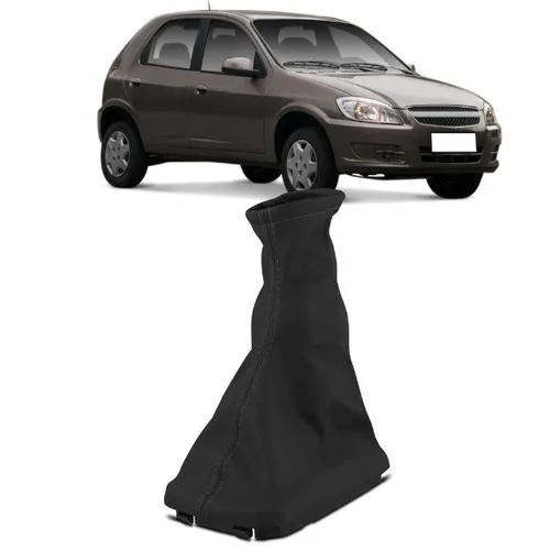 Coifa Alavanca De Câmbio sem Manopla celta corsa classic meriva montana Preto em Courvin
