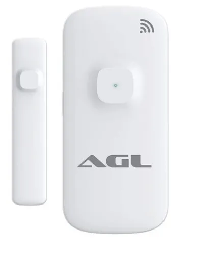 Sensor inteligente Wifi AGL de abertura de Portas/janelas - Compatível com Alexa