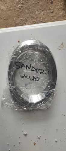 Moldura cromada do Sandero Logan 2020 2021 2022