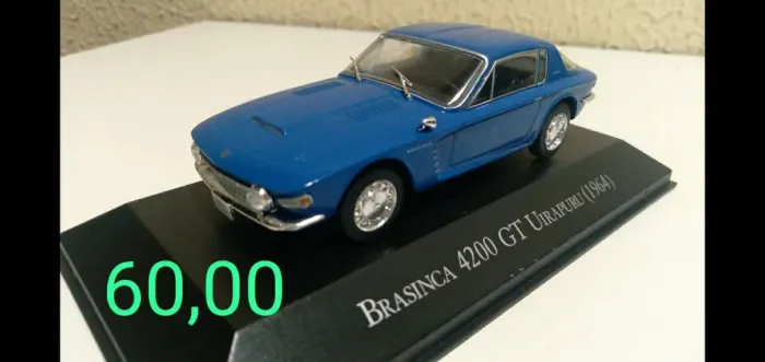 Miniatura BRASINCA 4200 GT UIRAPURU 1964