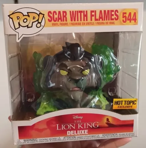 Funko Pop Scar with flames #544