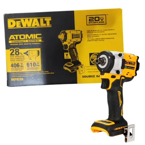 CHAVE DE IMPACTO 20V XR 1/2 BRUSHLESS SEM BATERIA  DEWALT