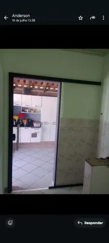 PORTA DE CORRER POR FORA DO VÃO 