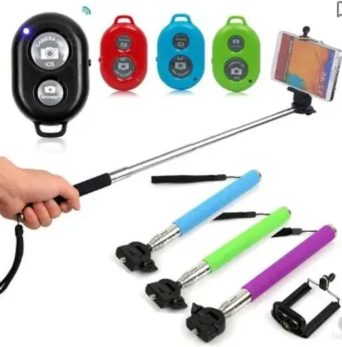 Suporte Pau De Selfie Monopod Bastão Universal Com Controle Remoto Sem Fio Bluetooth z285