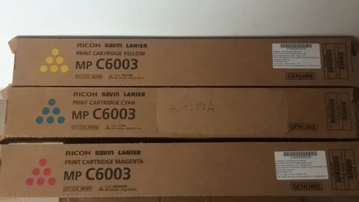 Kit Toners Ricoh Original Mpc 6003