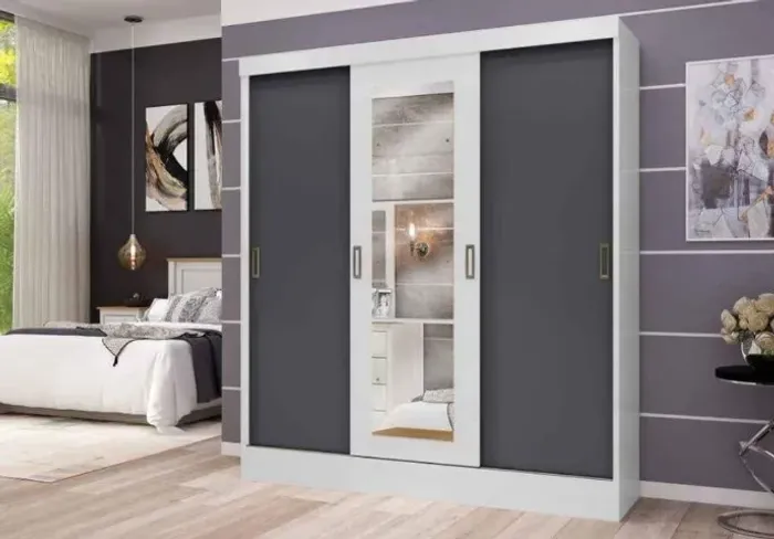 guarda roupa casal MDF 1.80
