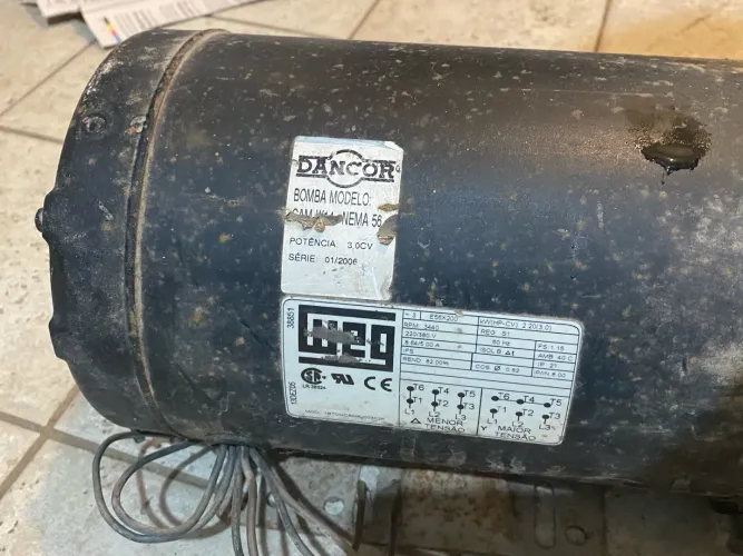 Motor Elétrico Dancor 3.0cv para Bomba d'água