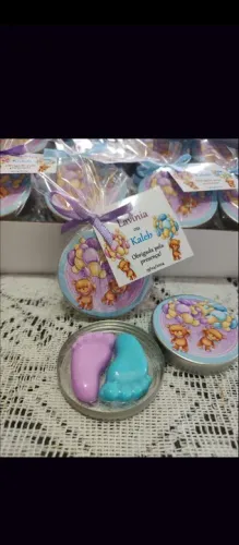 Lembrancinha chá revelação